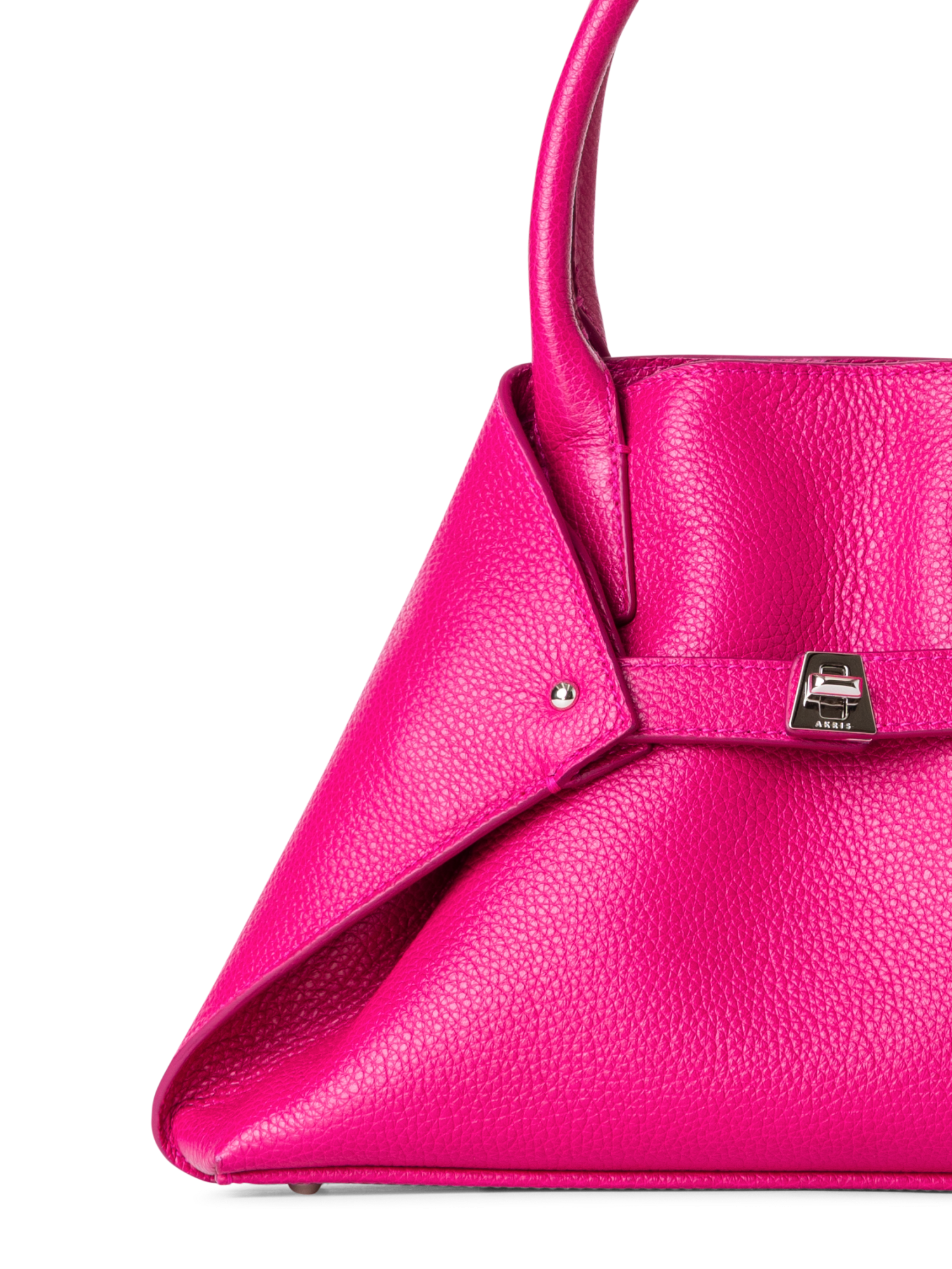 Designer Ai Little Top Handle Tote - Rosa