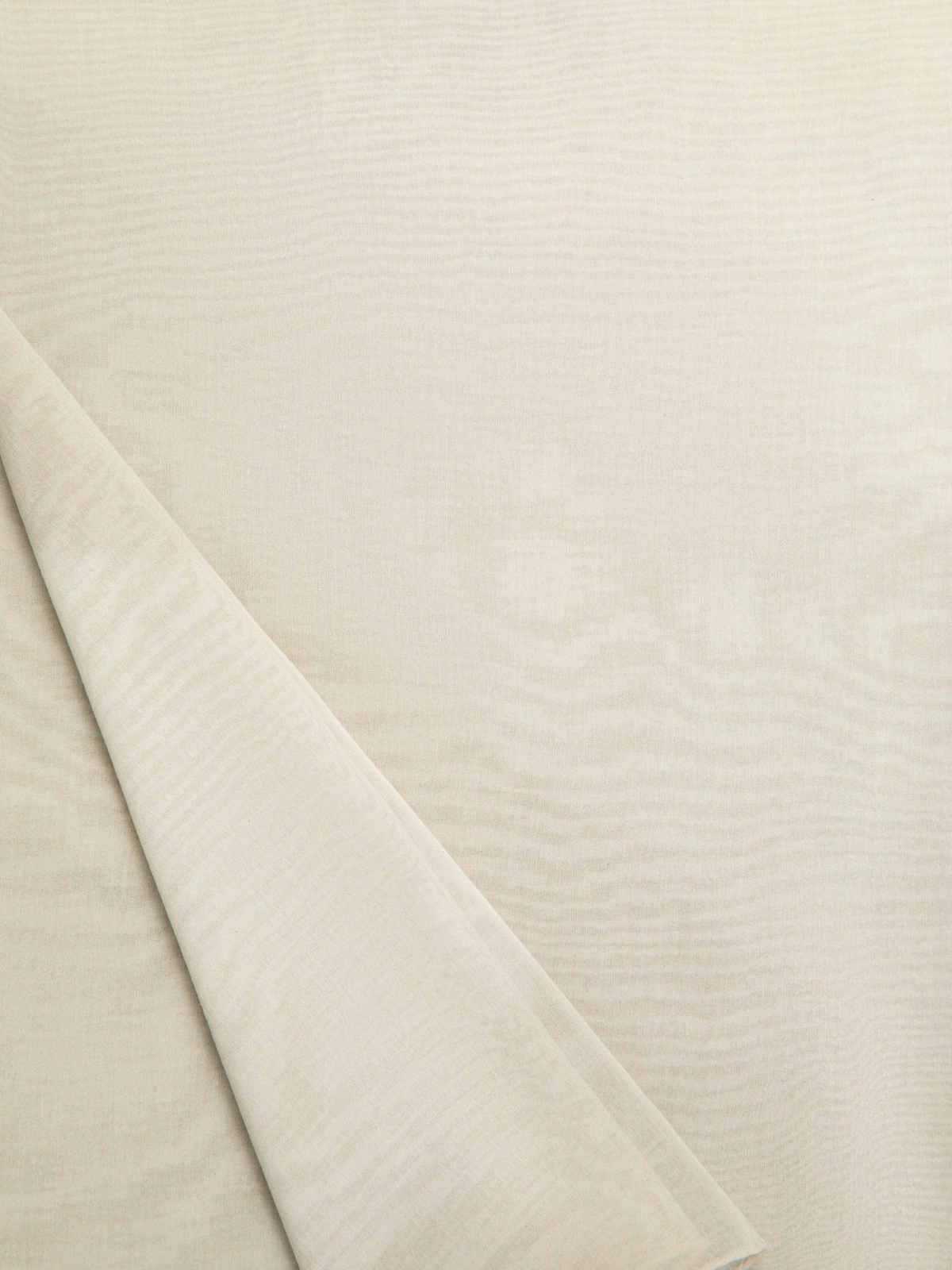 Designer Schal aus Baumwoll-Seide mit Chiaroscuro Druck - Grau - Beige