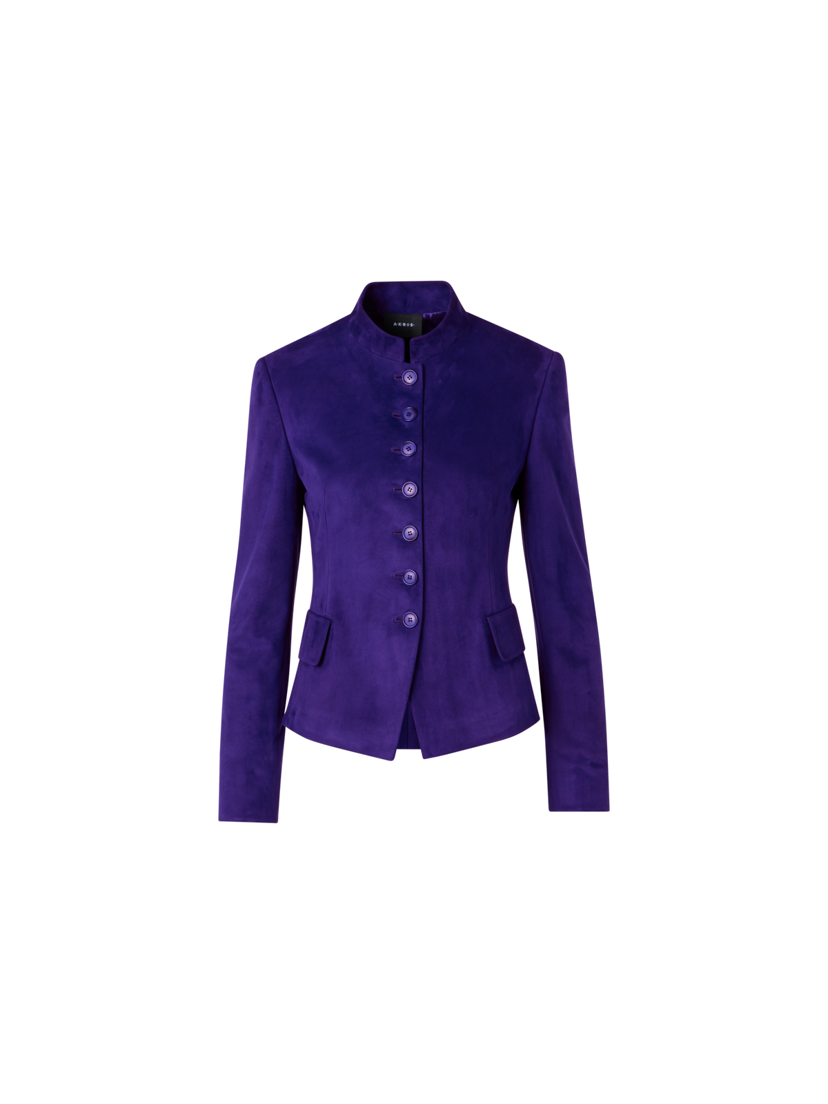 Designer Deva Kurzjacke aus Wildleder - Violett
