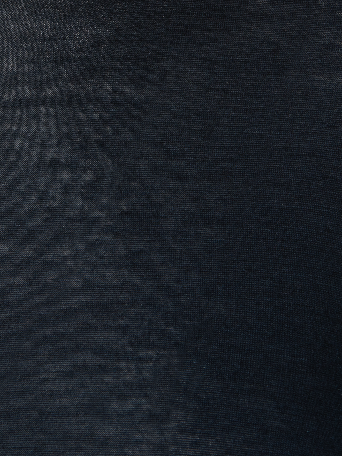 Designer Rollkragenpullover aus Kaschmir-Seiden-Jersey - Dunkelblau - Blau