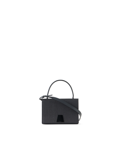 Designer Alice Small Top Handle Tasche - Schwarz