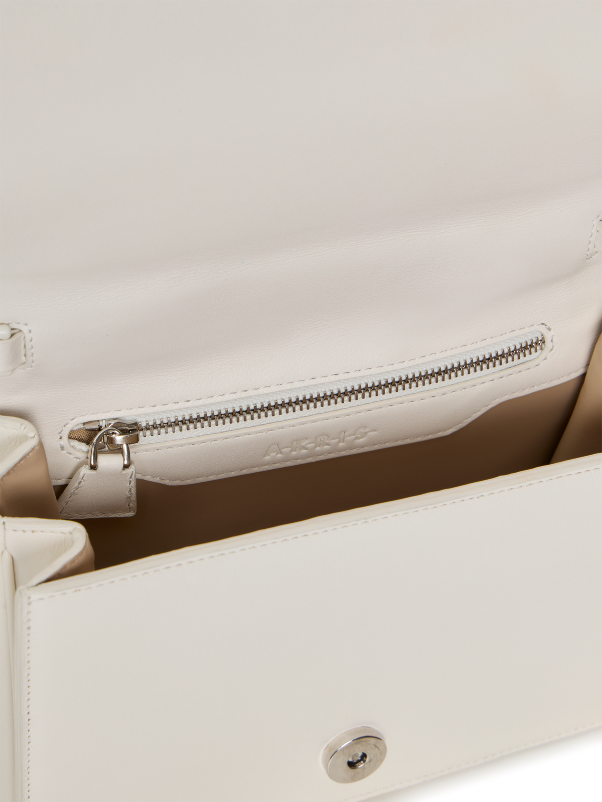 Designer Alice Small Top Handle - Ecru