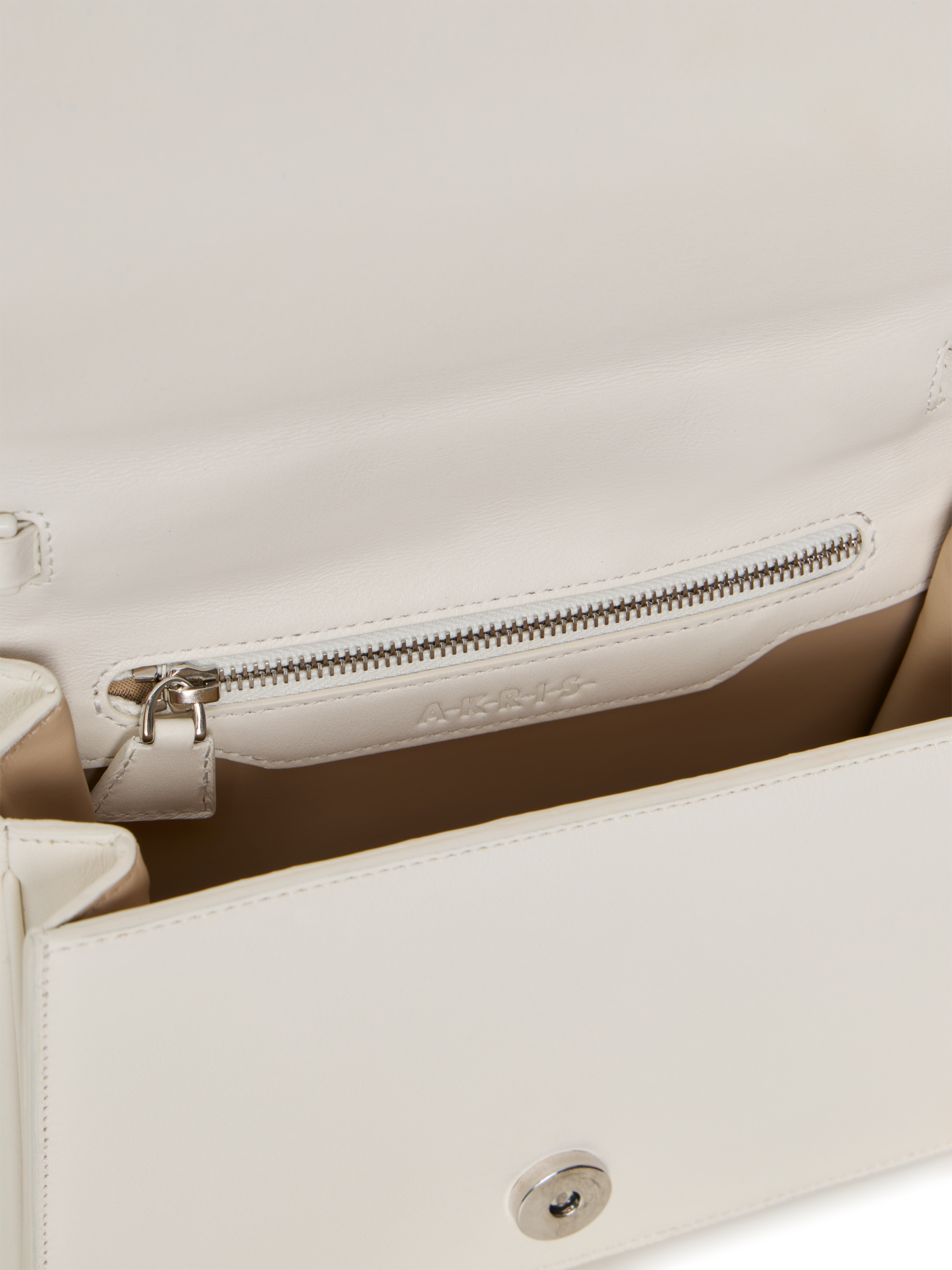 Designer Alice Small Top Handle - Ecru