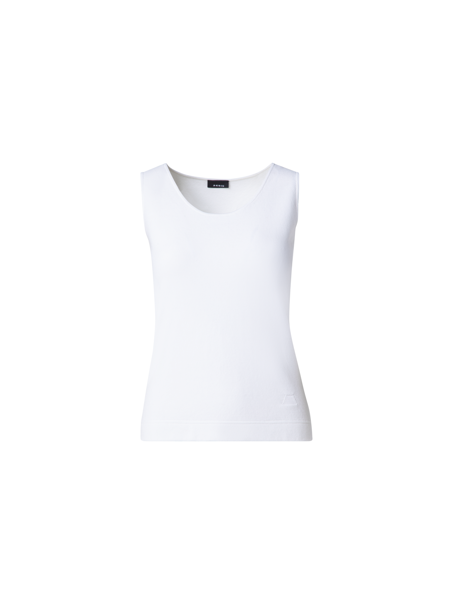 Designer Tank Top aus Baumwoll-Piqué
