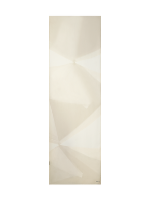Designer Schal aus Baumwoll-Seide mit Chiaroscuro Druck - Grau - Beige