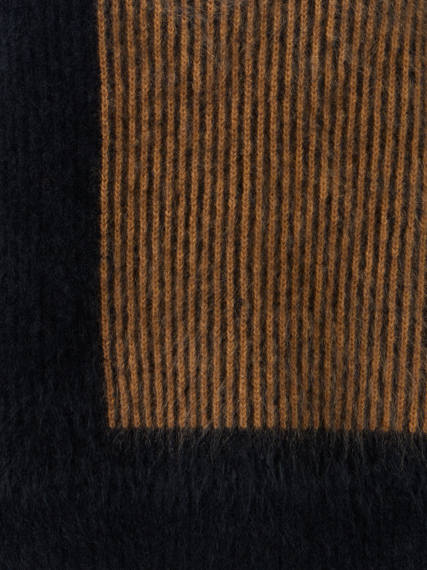 Designer Cloud Cashmere Pullover in Oro Lienzo Jacquard - Schwarz - Braun - Bunt