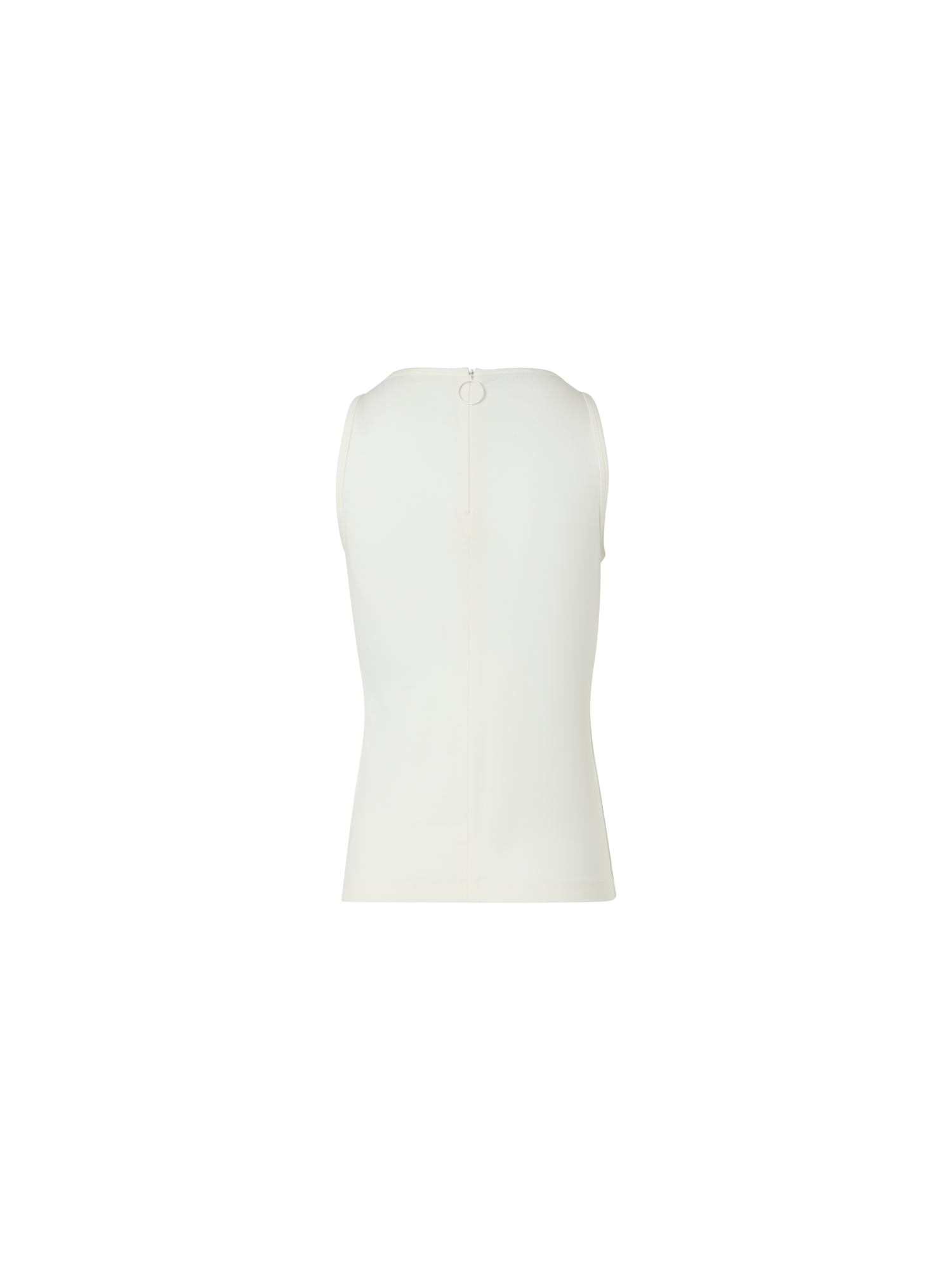 Designer Tailliertes Speedo-Top aus Stretch-Modal-Jersey - Ecru