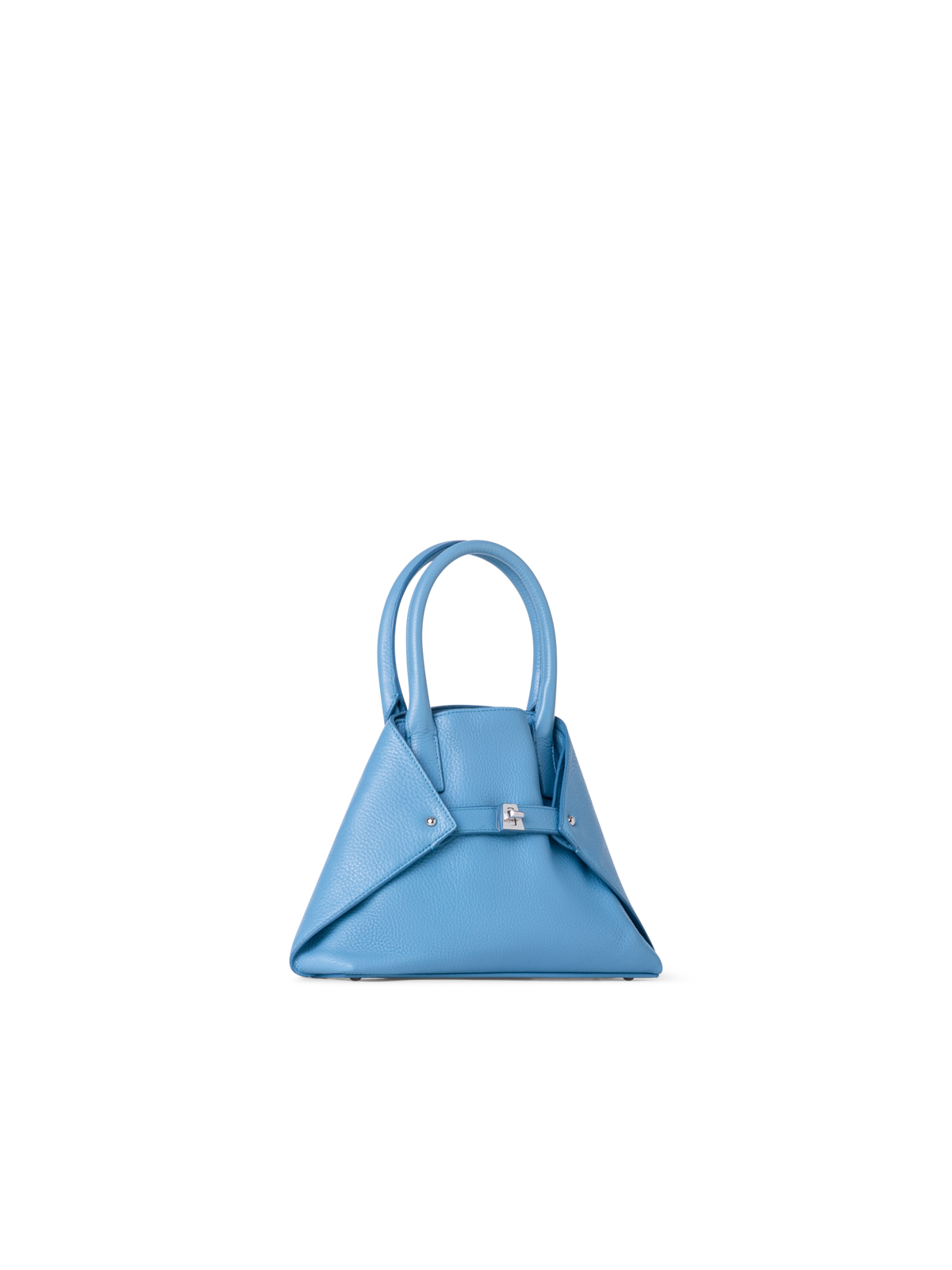 Designer Ai Little Top Handle Tote - Blau