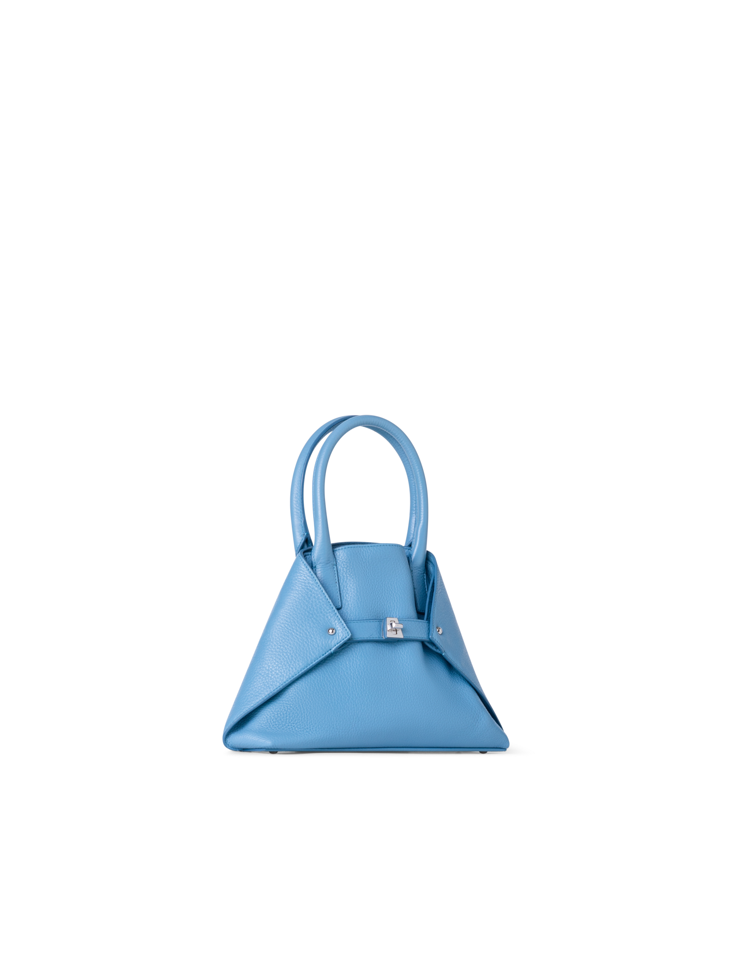 Designer Ai Little Top Handle Tote - Blau