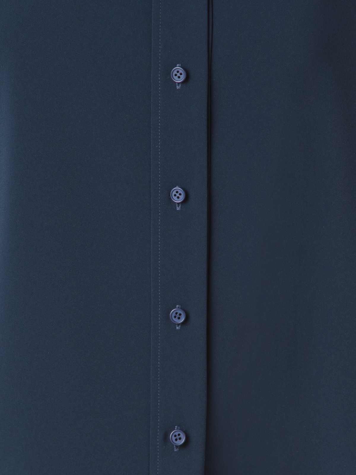 Designer Kurze Boxy-Bluse im Signature Laser Cut - Dunkelblau - Blau