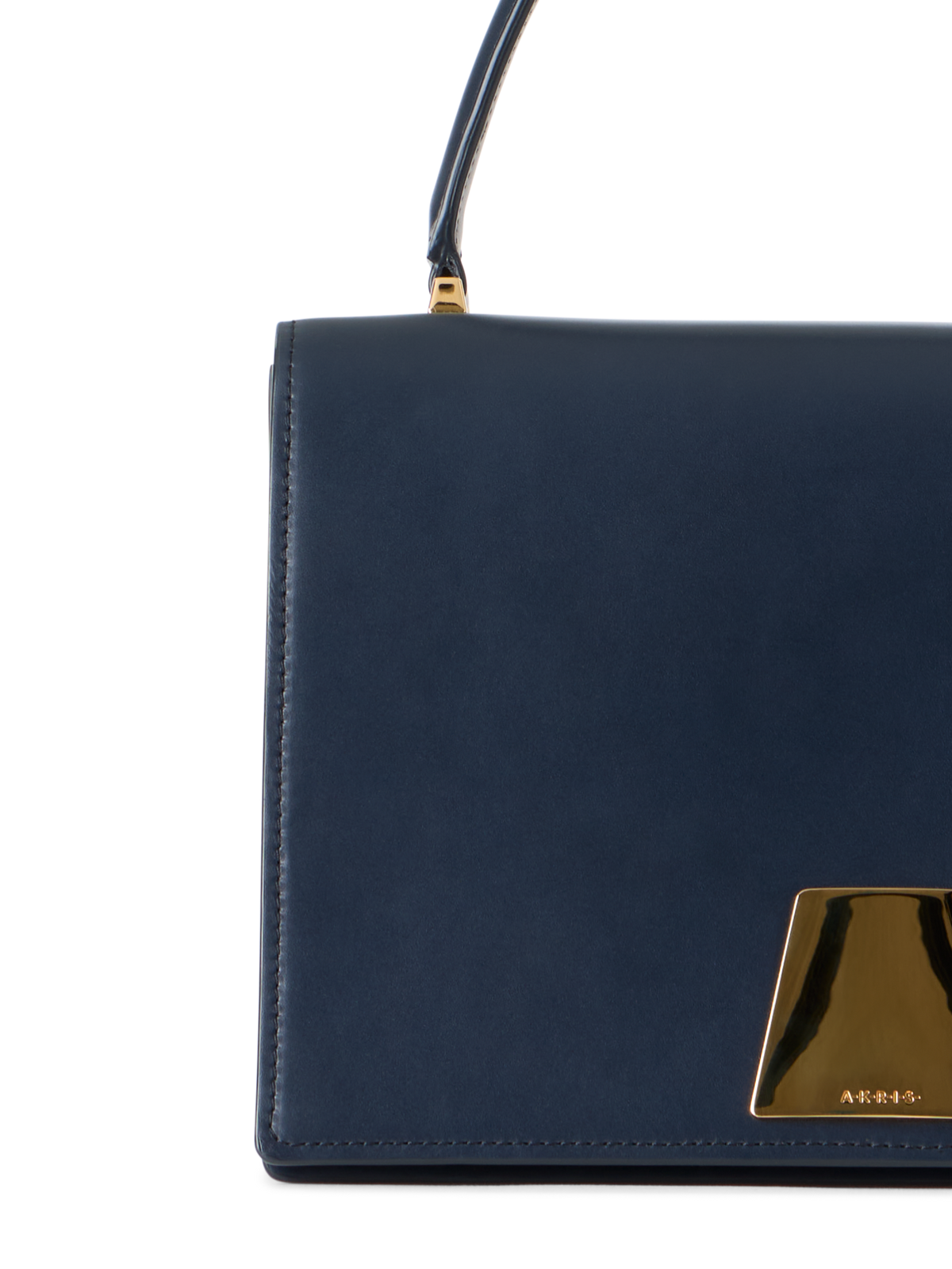 Designer Alice Medium Top Handle Tasche - Dunkelblau - Blau