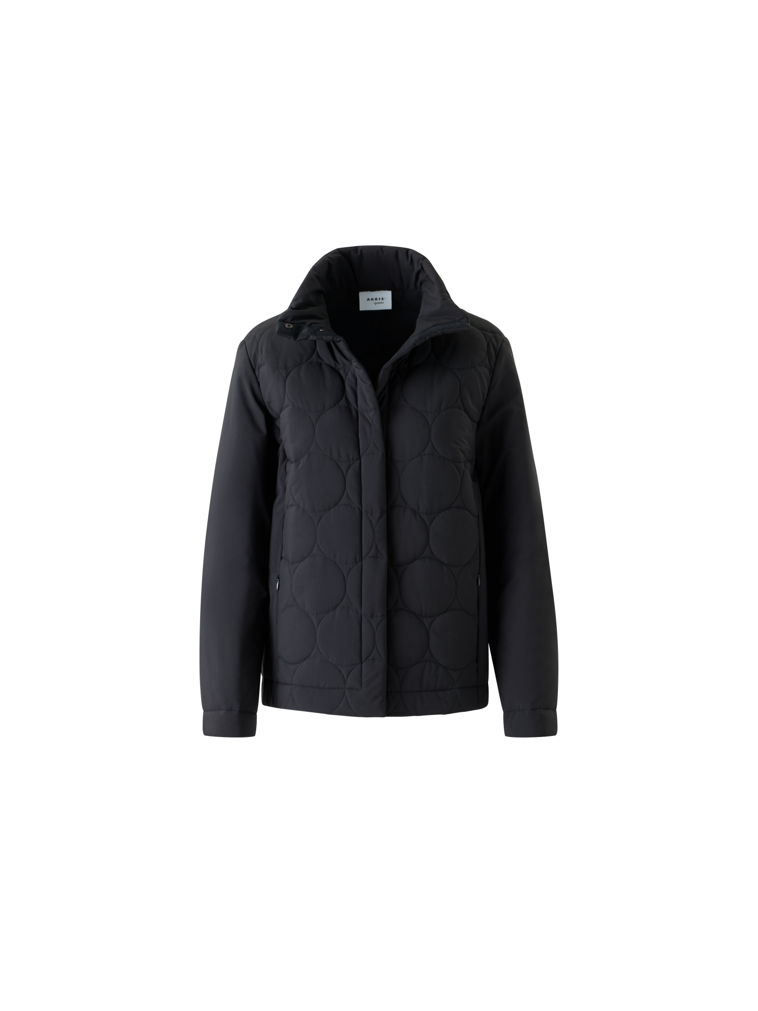 Designer 3-in-1 Kurzmantel - Schwarz