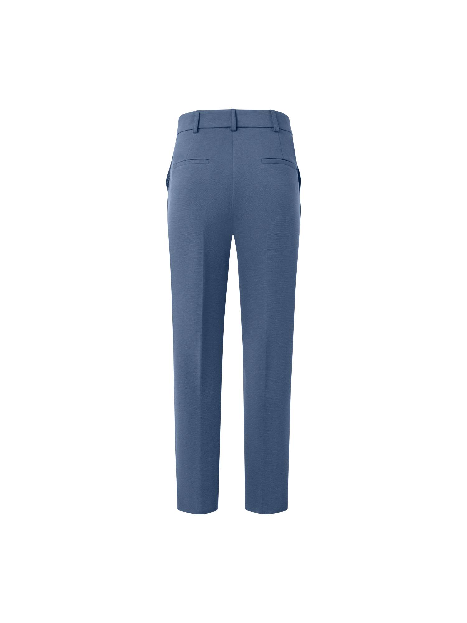 Designer Tapered Hose aus Signature Jersey - Blau