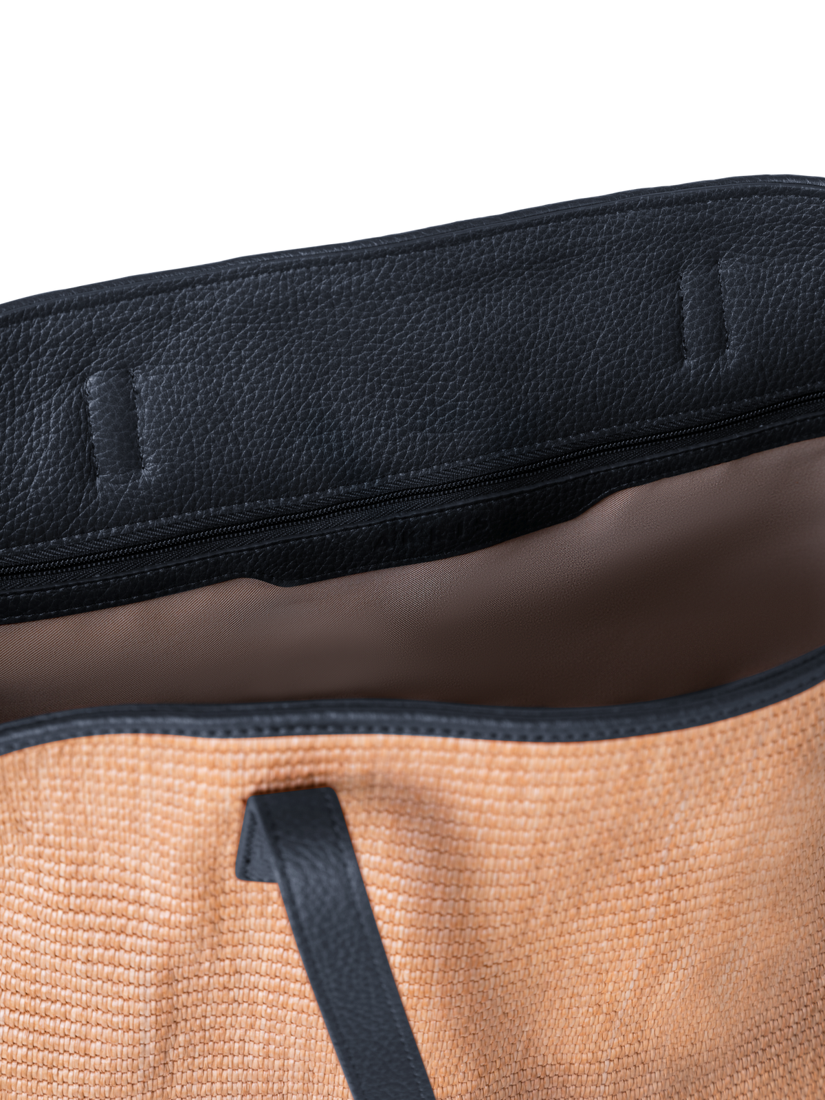 Designer Ai Medium Shoulder Tote - Dunkelblau - Blau - Bunt - Beige