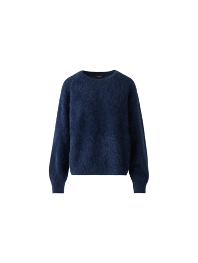 Designer Cloud Kaschmir Pullover - Dunkelblau - Blau
