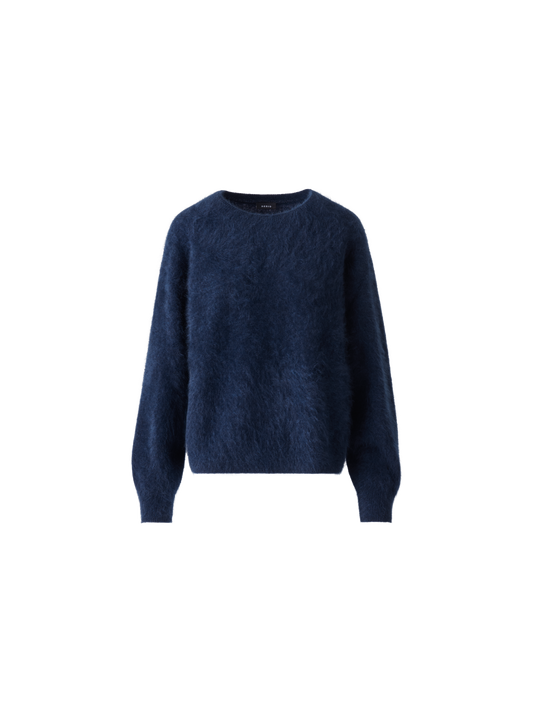 Designer Cloud Kaschmir Pullover - Dunkelblau - Blau