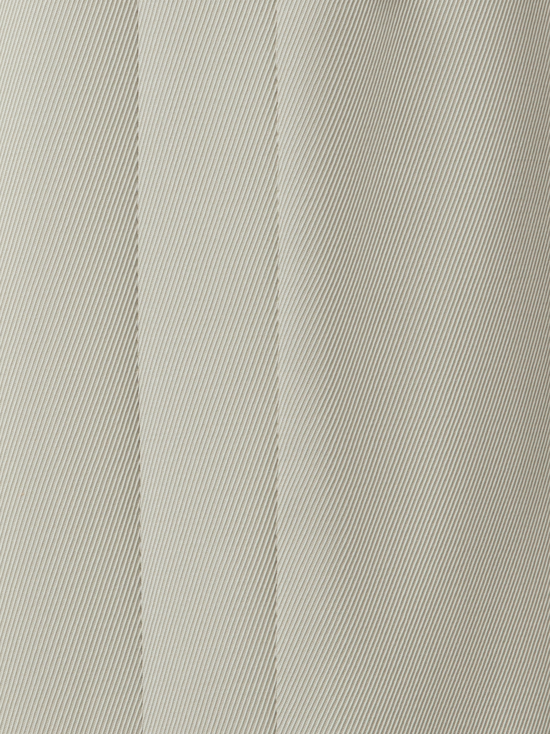 Designer Weite Hose aus Wolle Tricotine - Beige