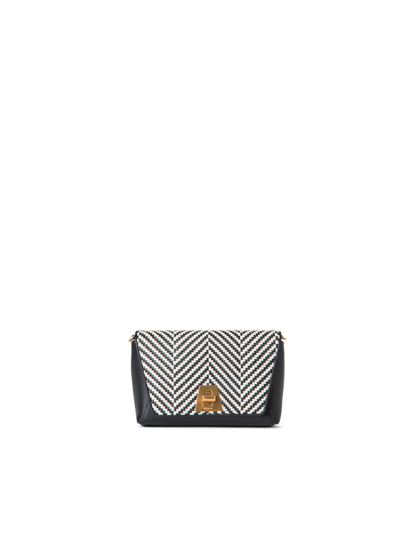 Designer Anouk Small Day Bag - Schwarz - Bunt - Weiss