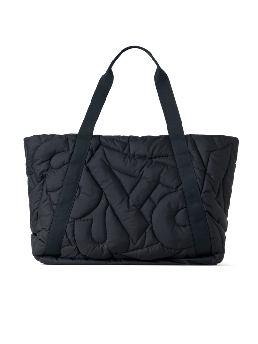 Designer Alexa Large Zip Tote - Schwarz