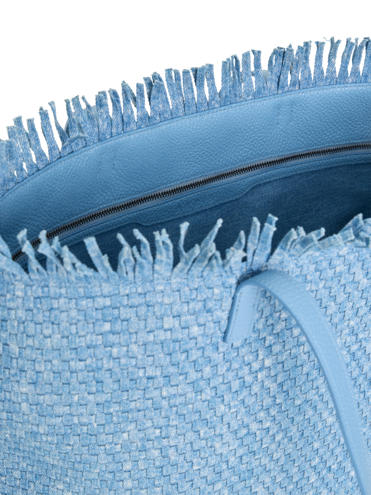 Designer Ai Medium Shoulder Tote - Blau