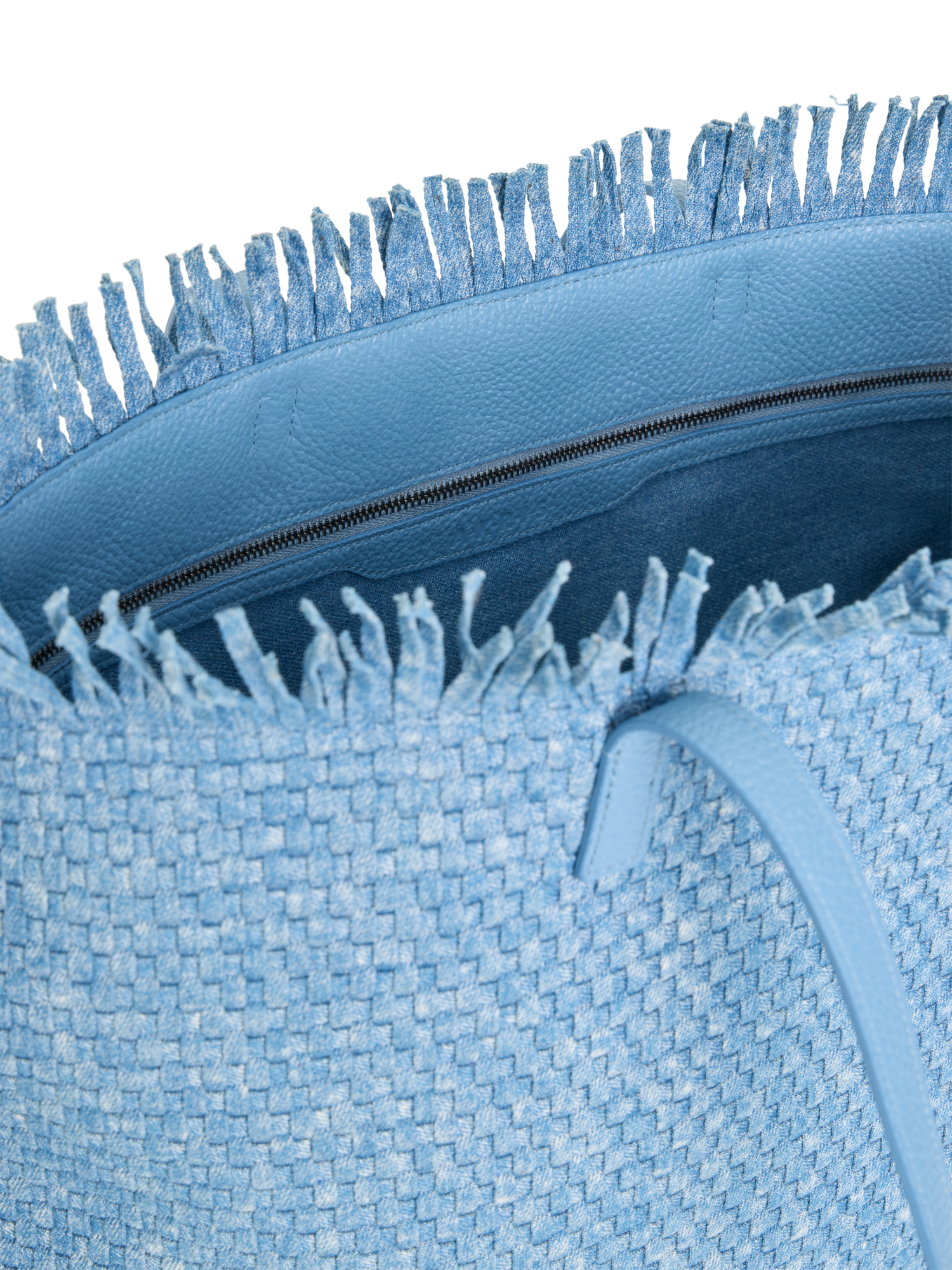 Designer Ai Medium Shoulder Tote - Blau