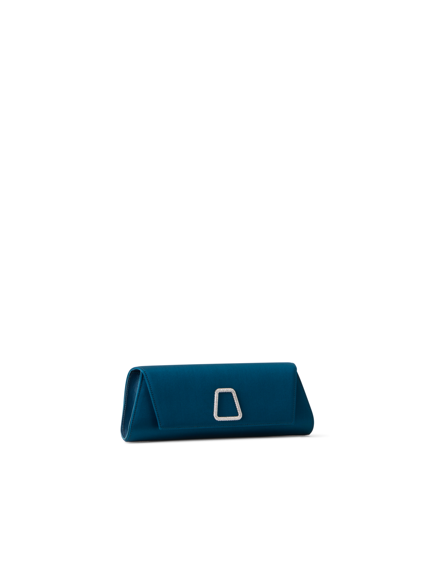 Designer Anouk Small Trapezoid Clutch - Blau