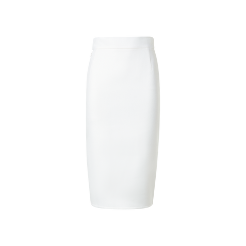 Pencil Skirt in Wool Double-Face