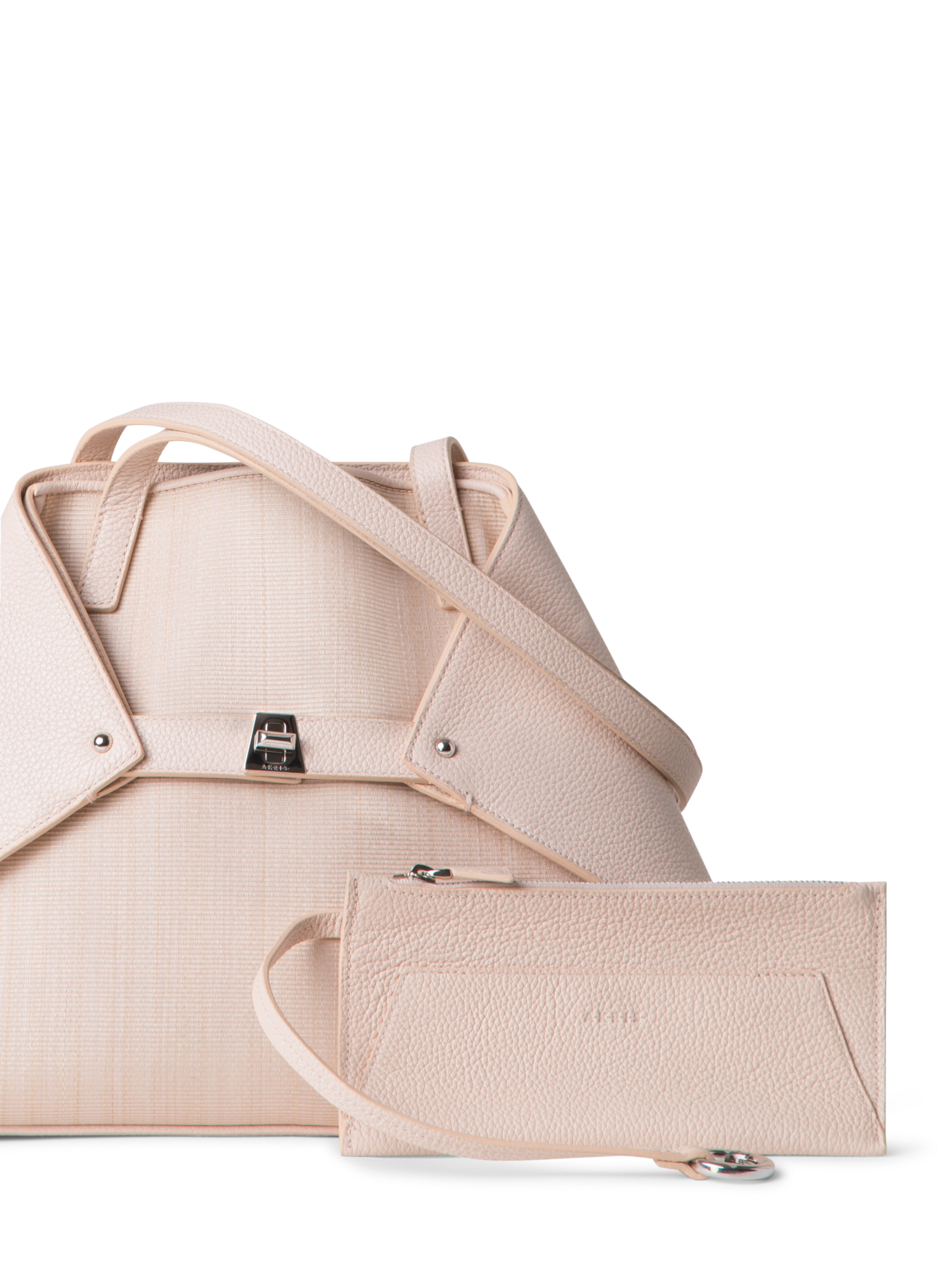 Designer Ai Small Shoulder Tote - Rosa