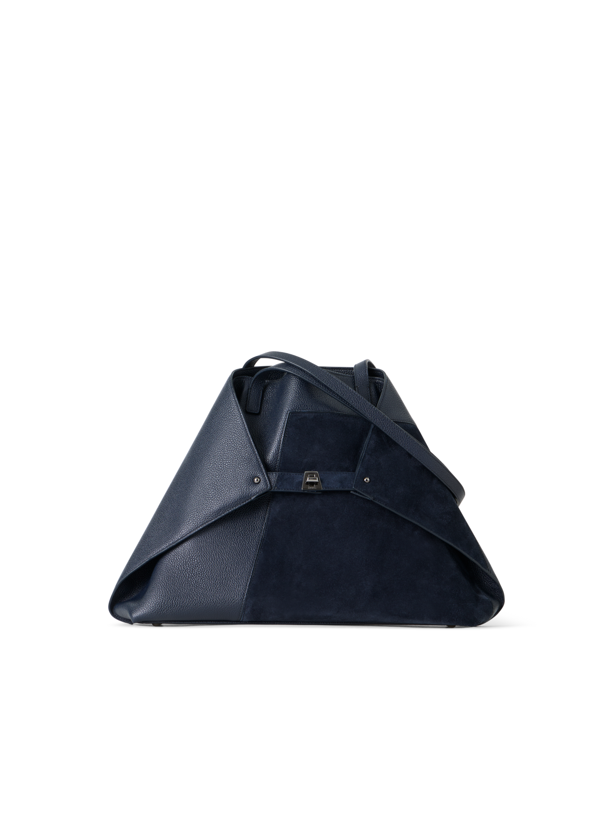Designer Ai Medium Schultertasche - Dunkelblau - Blau