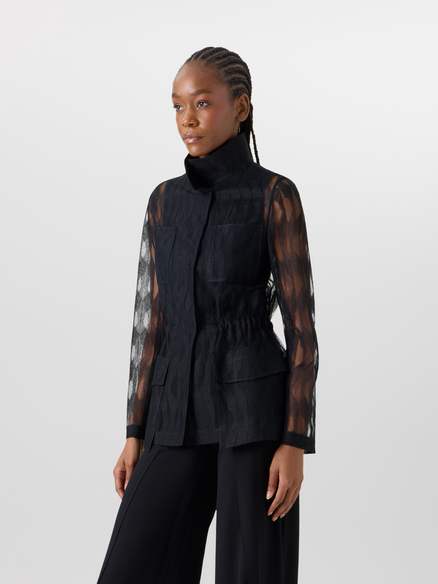 Designer Chianti Jacke - Schwarz 