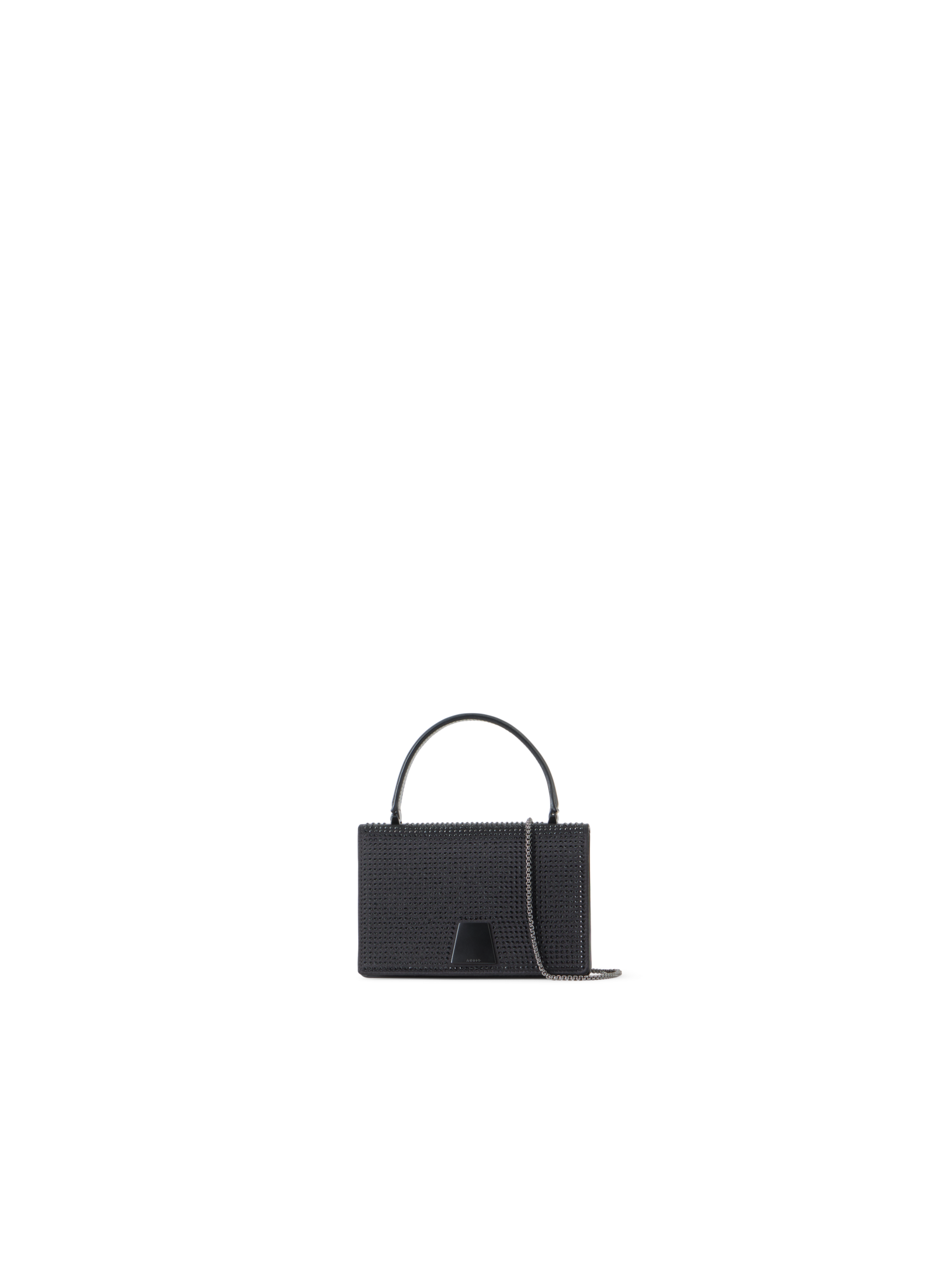 Designer Alice Mini Top Handle Bag - Schwarz