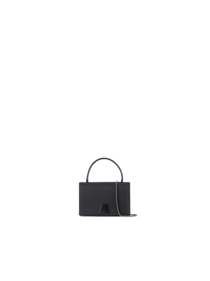 Designer Alice Mini Top Handle Bag - Schwarz