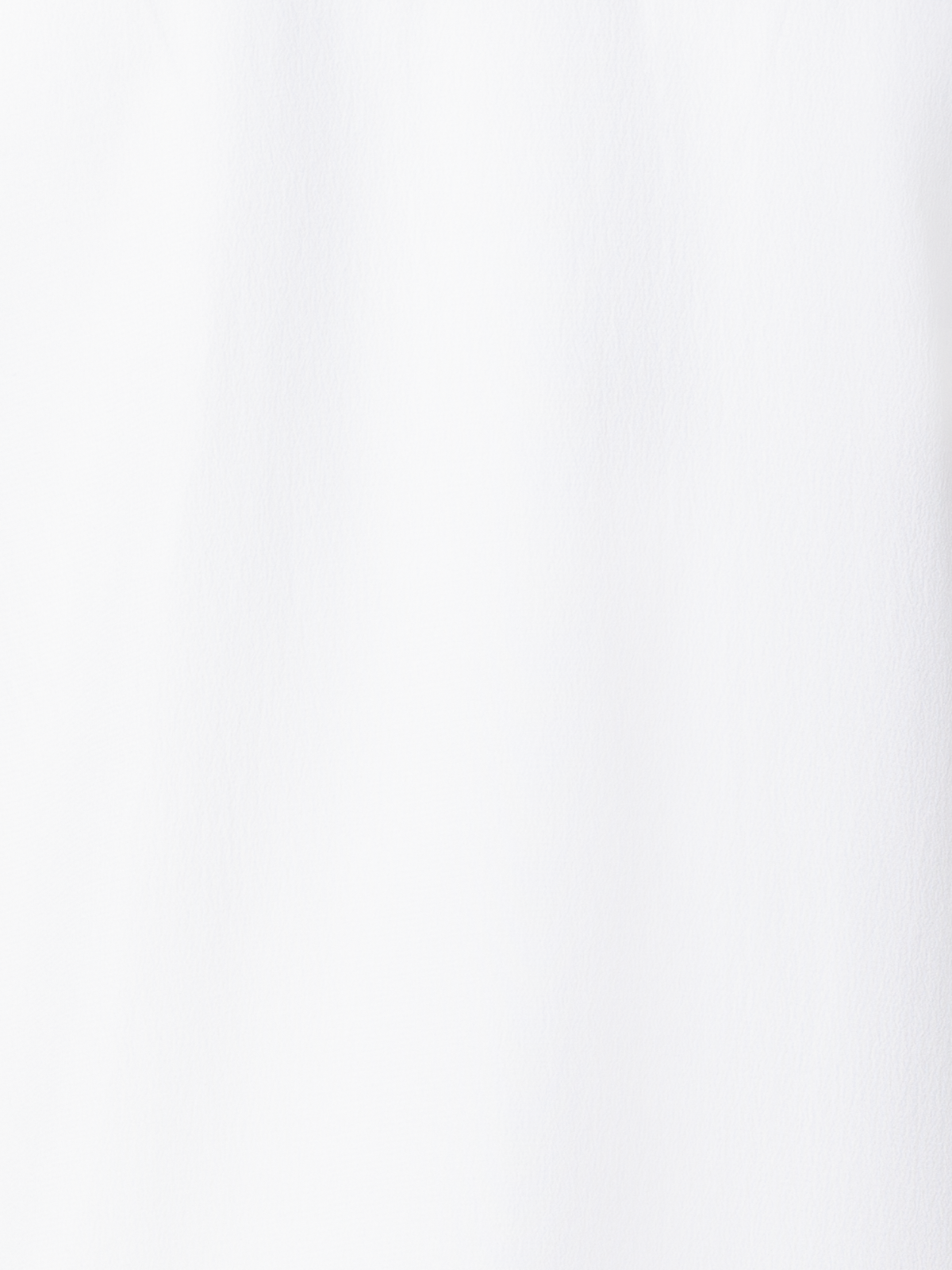 Designer Bluse aus Seiden-Crêpe - Ecru - Weiss