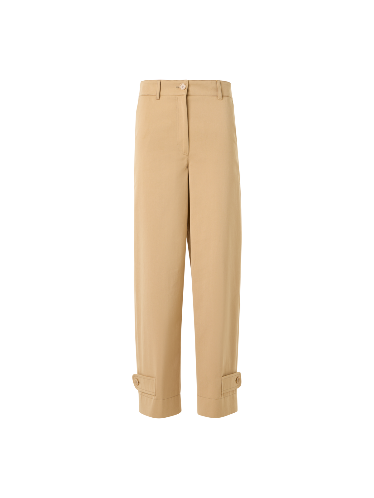 Designer Fraser Hose aus Baumwollgabardine - Beige