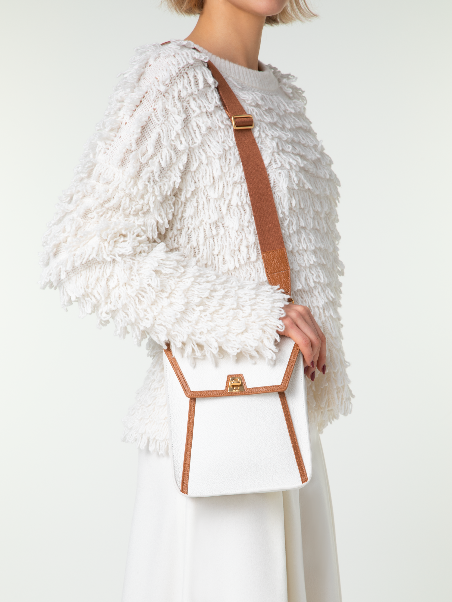 Designer Anouk Little Messenger Bag - Bunt - Weiss 