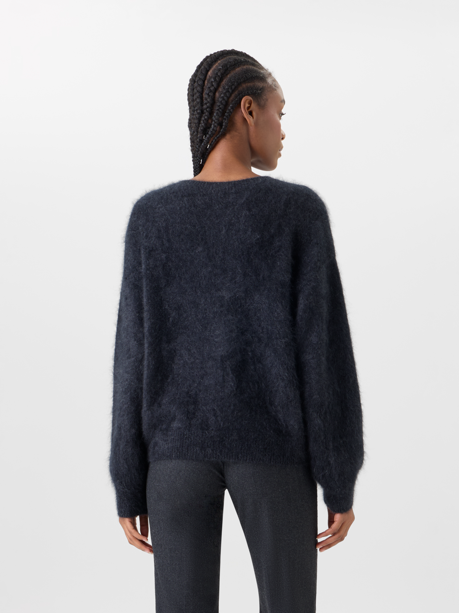 Designer Pullover aus Cloud Cashmere - Grau 