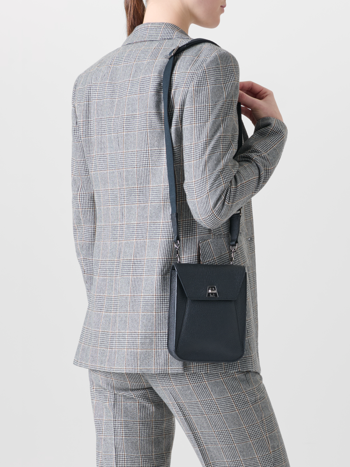 Designer Anouk Mini Messenger Bag - Schwarz #editorial