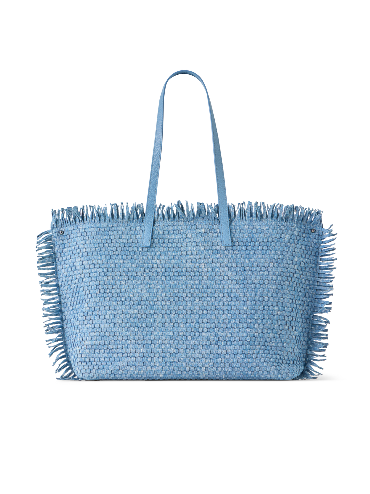 Designer Ai Medium Shoulder Tote - Blau