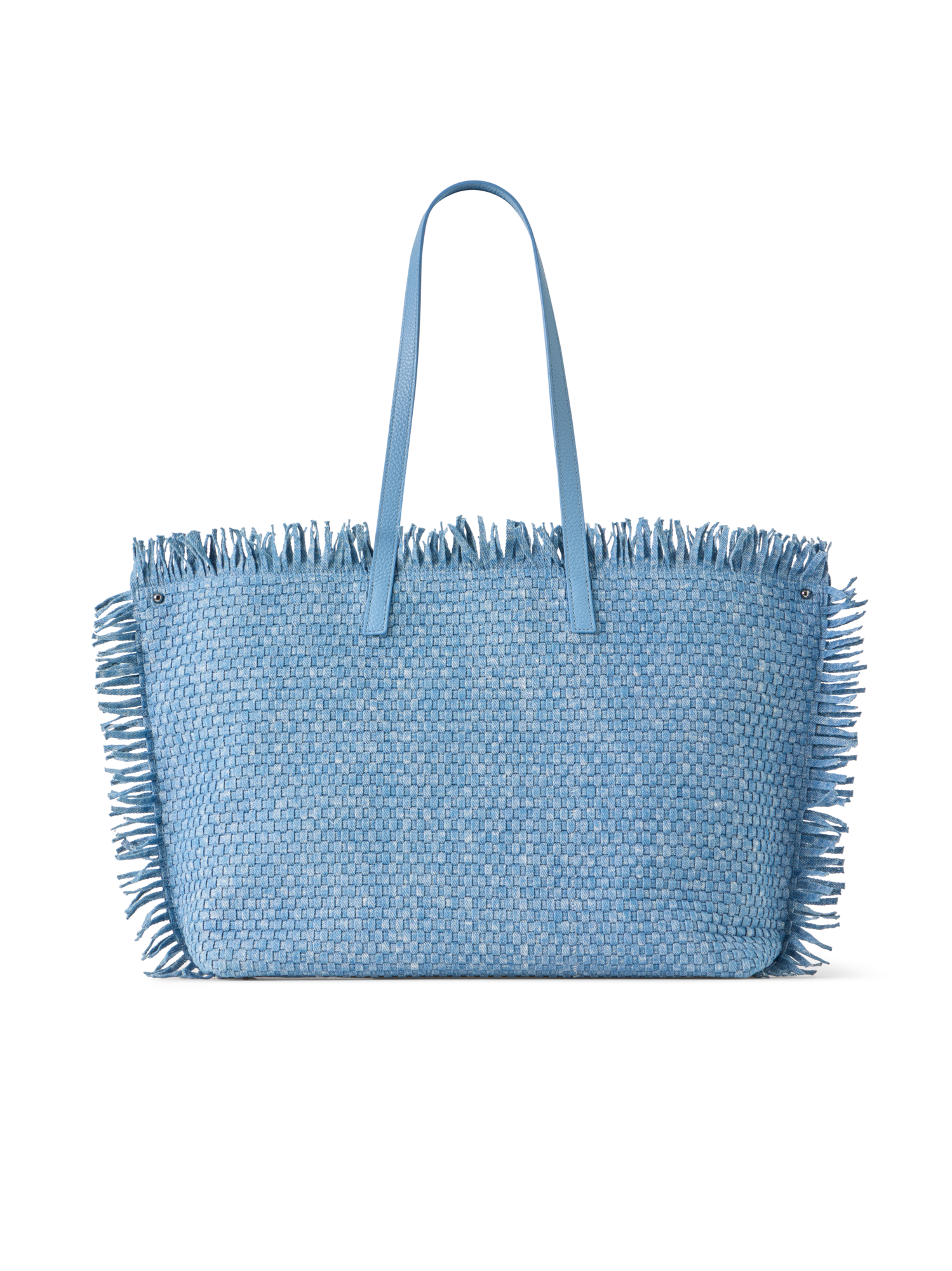 Designer Ai Medium Shoulder Tote - Blau
