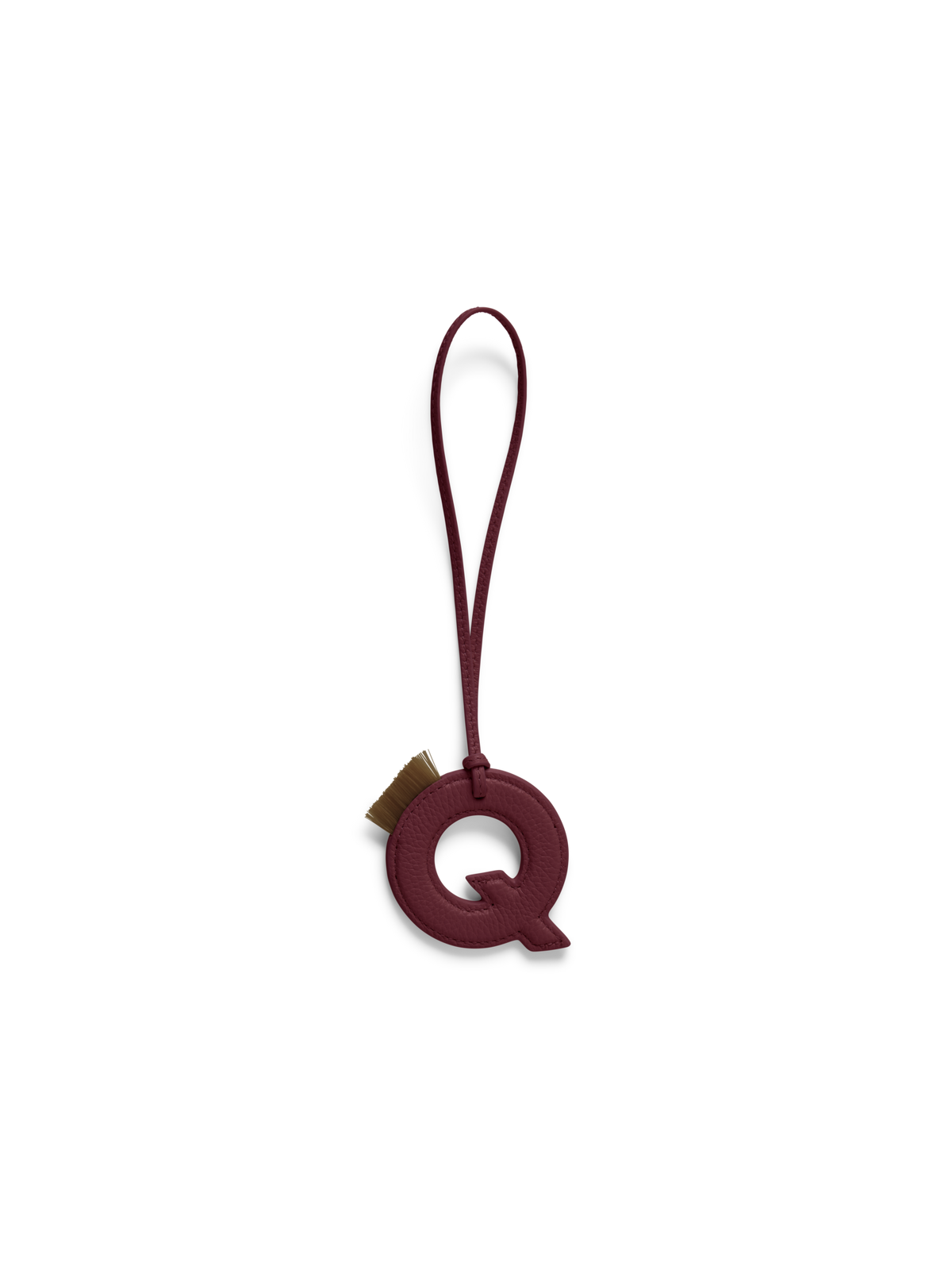 Designer Letter Charm Q