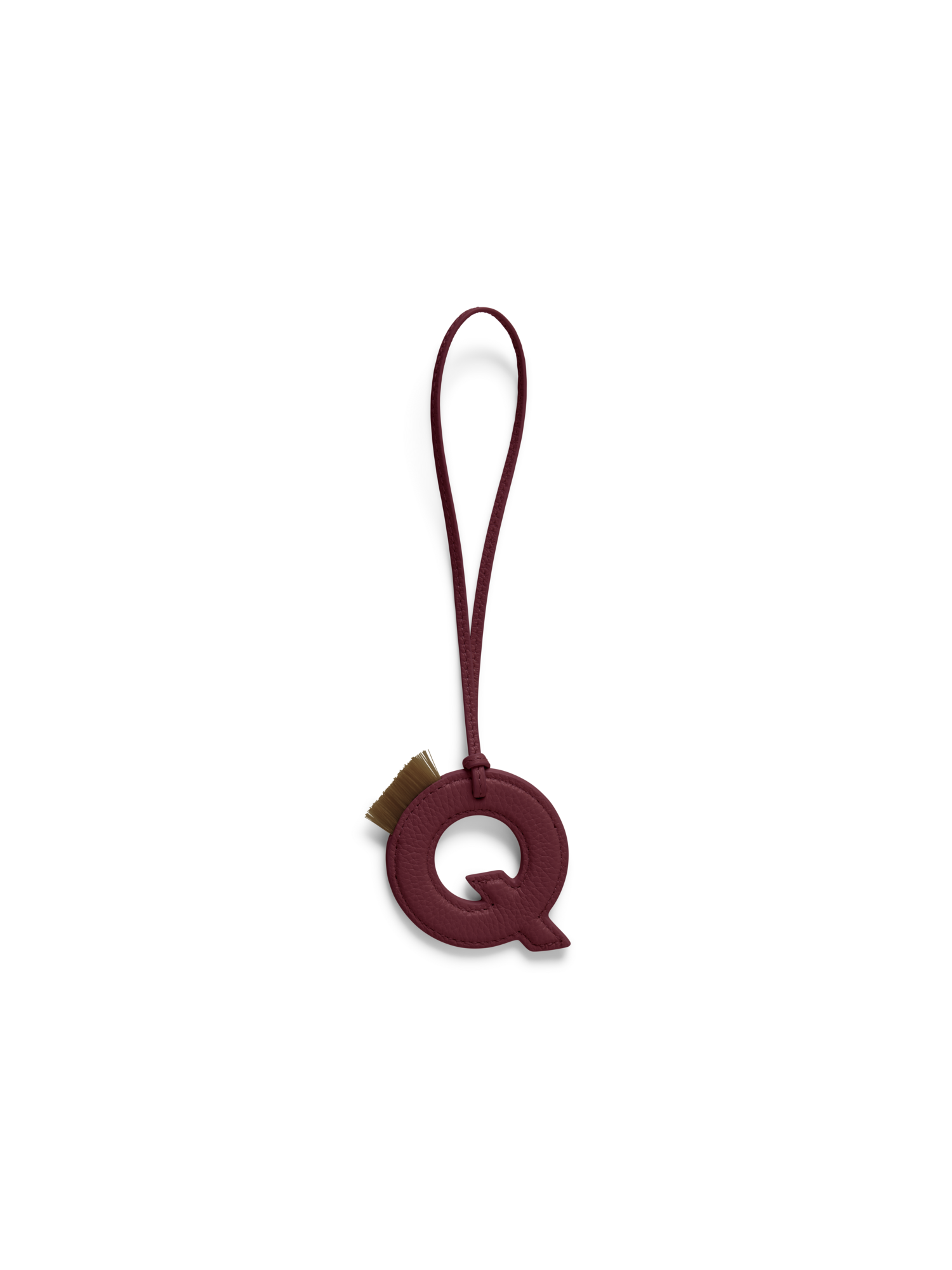 Designer Letter Charm Q