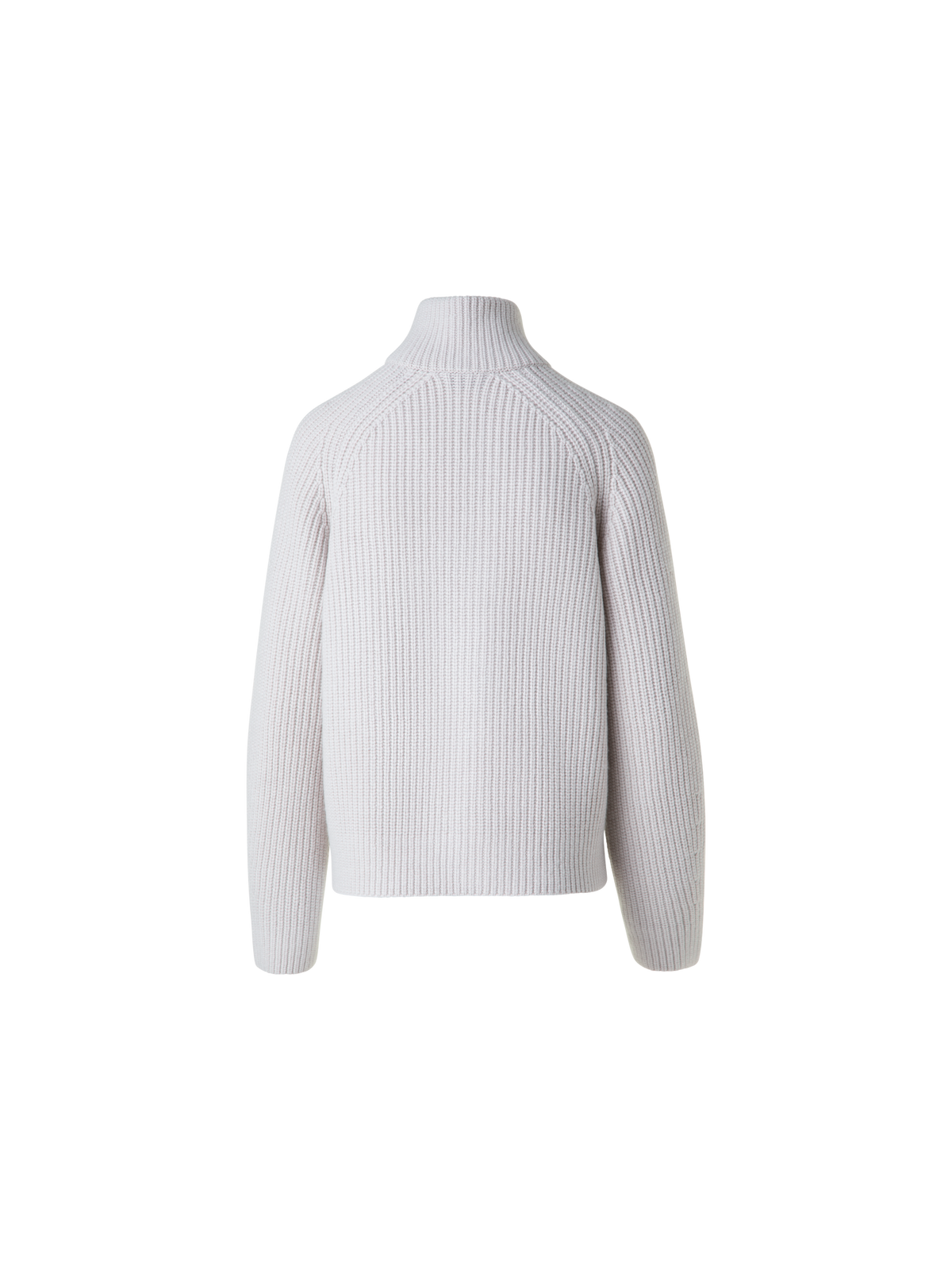 Designer Gerippter Boxy-Kaschmir-Cardigan - Grau - Beige