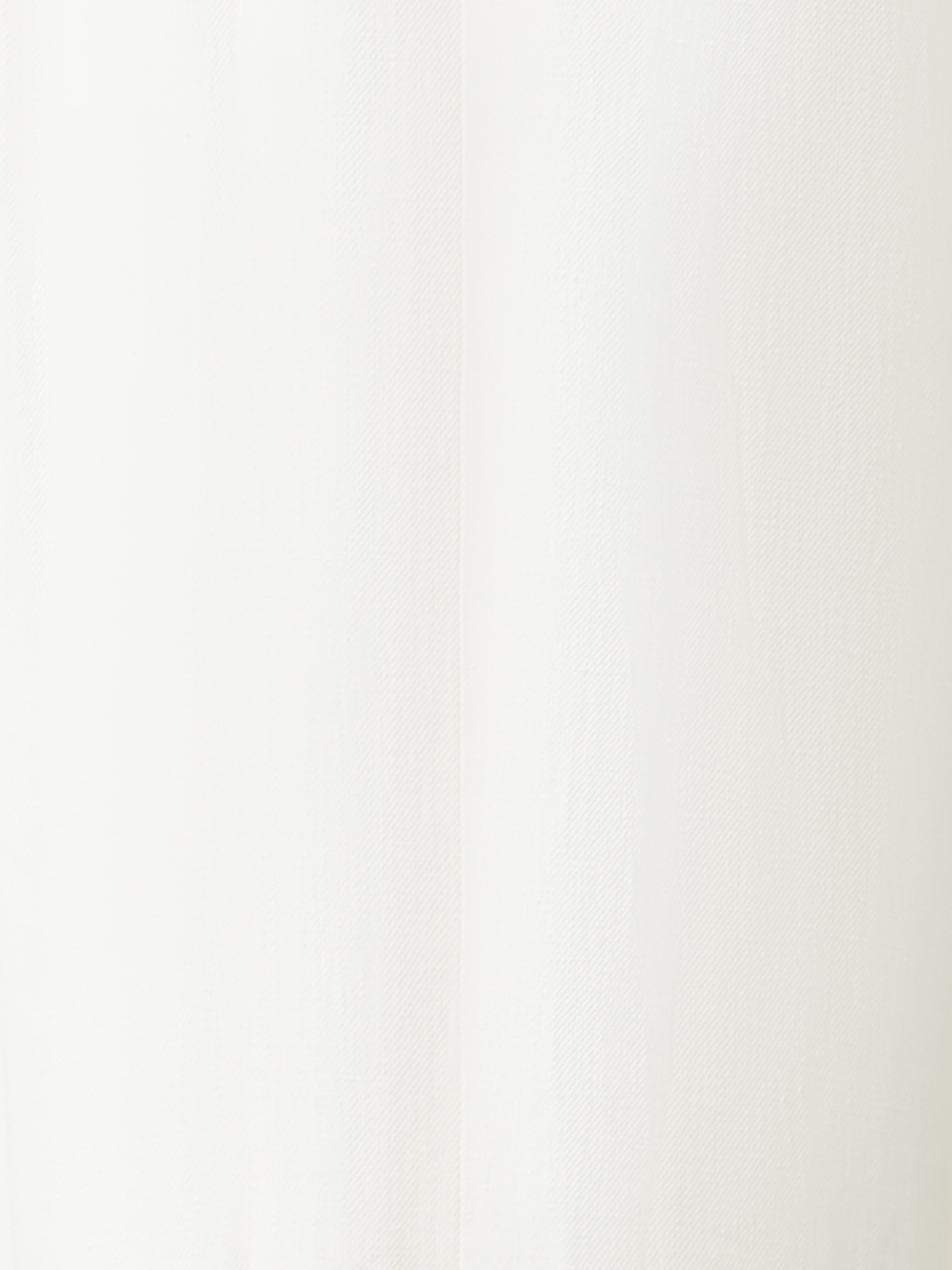 Designer Extra Weite Palazzo-Hose aus Leinen - Ecru - Weiss