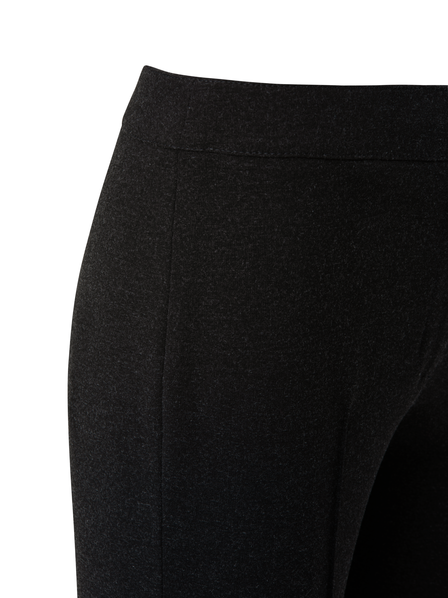 Designer Skinny Hose aus Jersey-Stretch - Schwarz - Grau