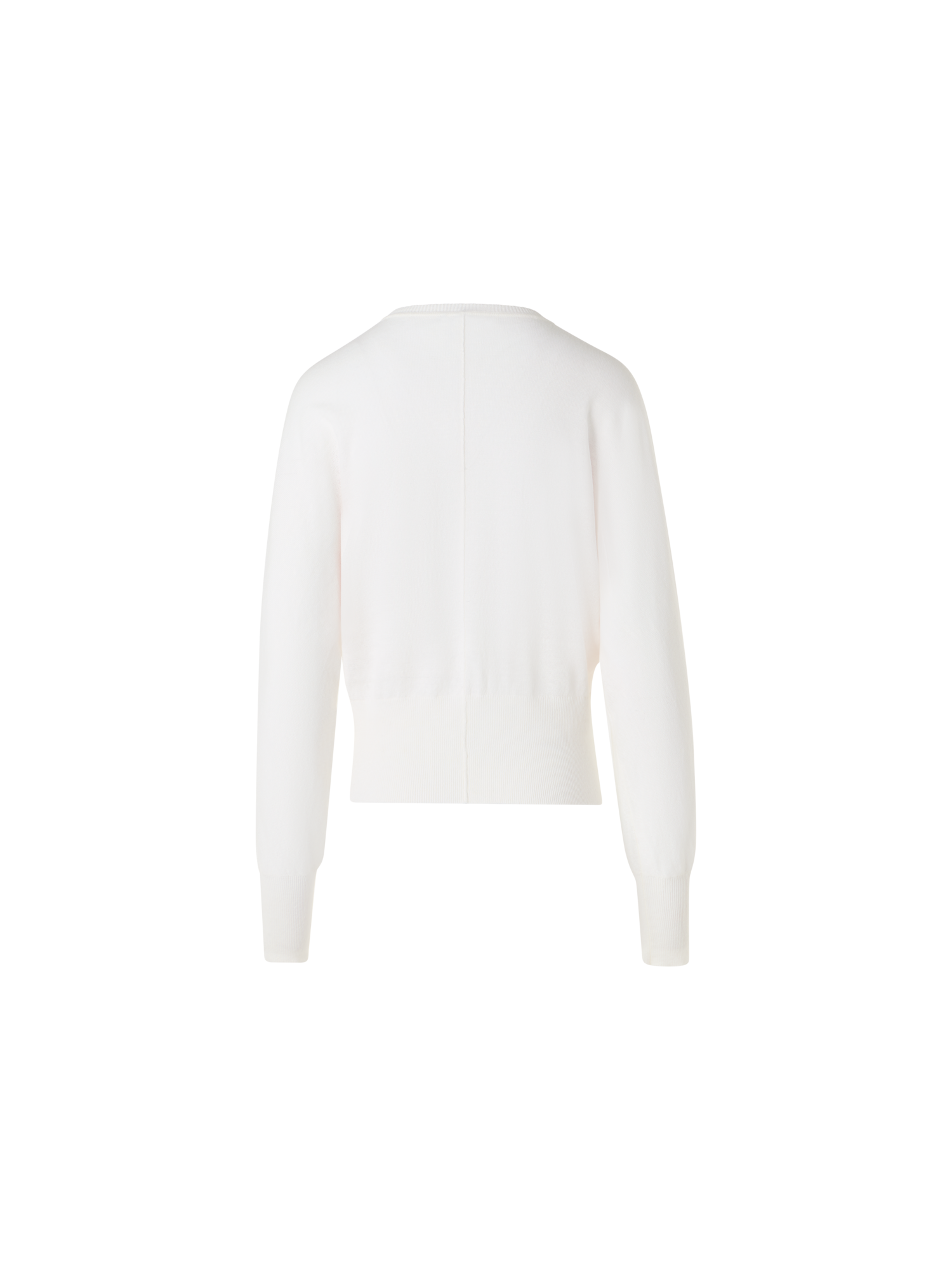 Designer Oversize-Pullover aus Leinen-Baumwolle mit Polygon-Intarsie - Bunt