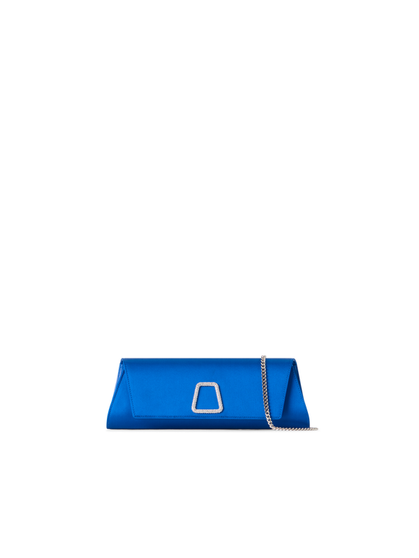 Designer Anouk Small Trapez Clutch - Blau