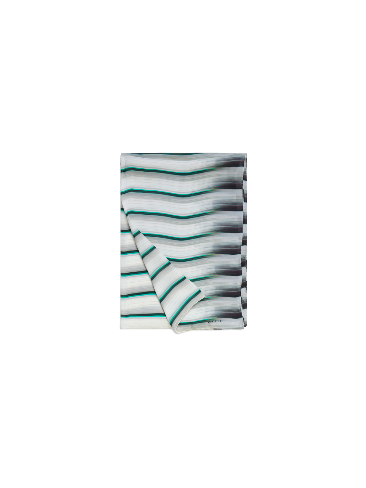 Designer Schal mit Car Stripes Druck