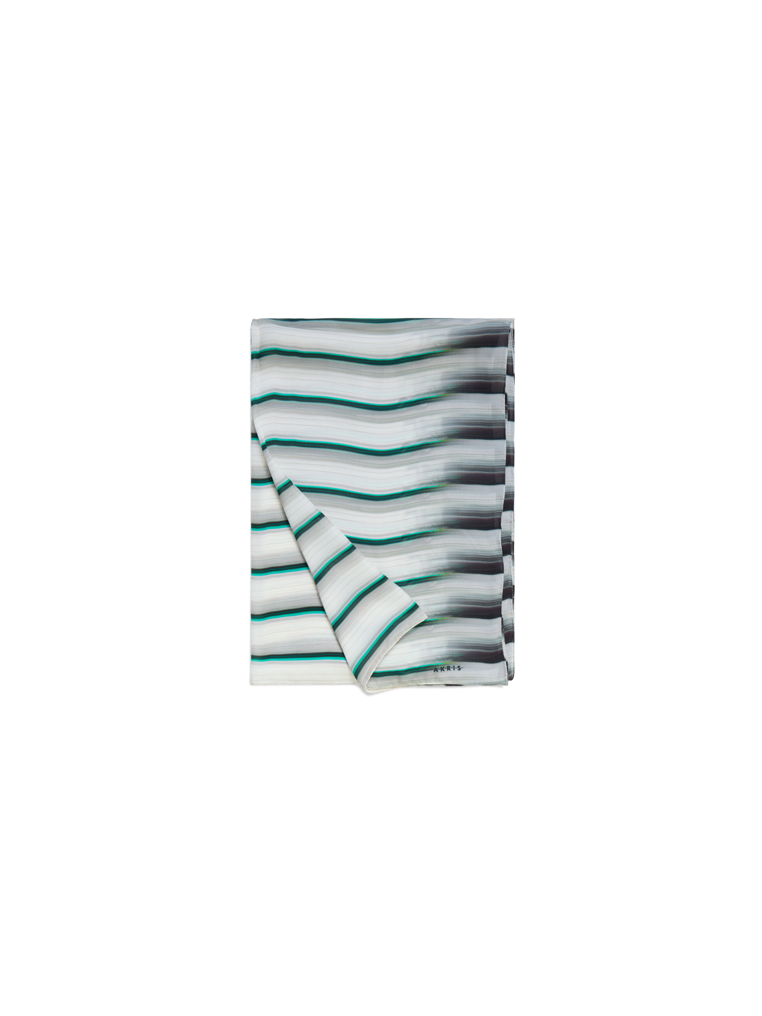 Designer Schal mit Car Stripes Druck
