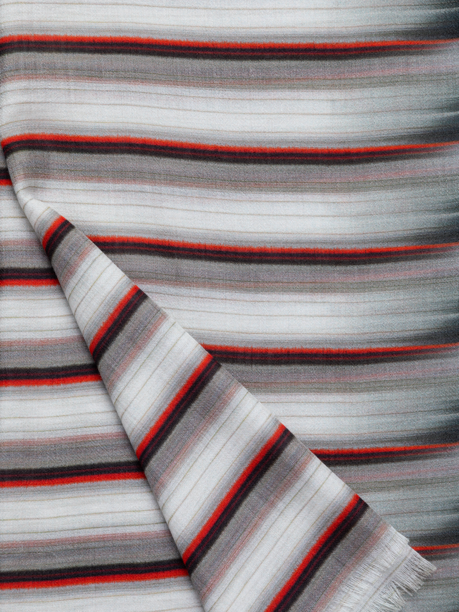 Designer Kaschmirseidenschal mit Formula One Druck - Bunt