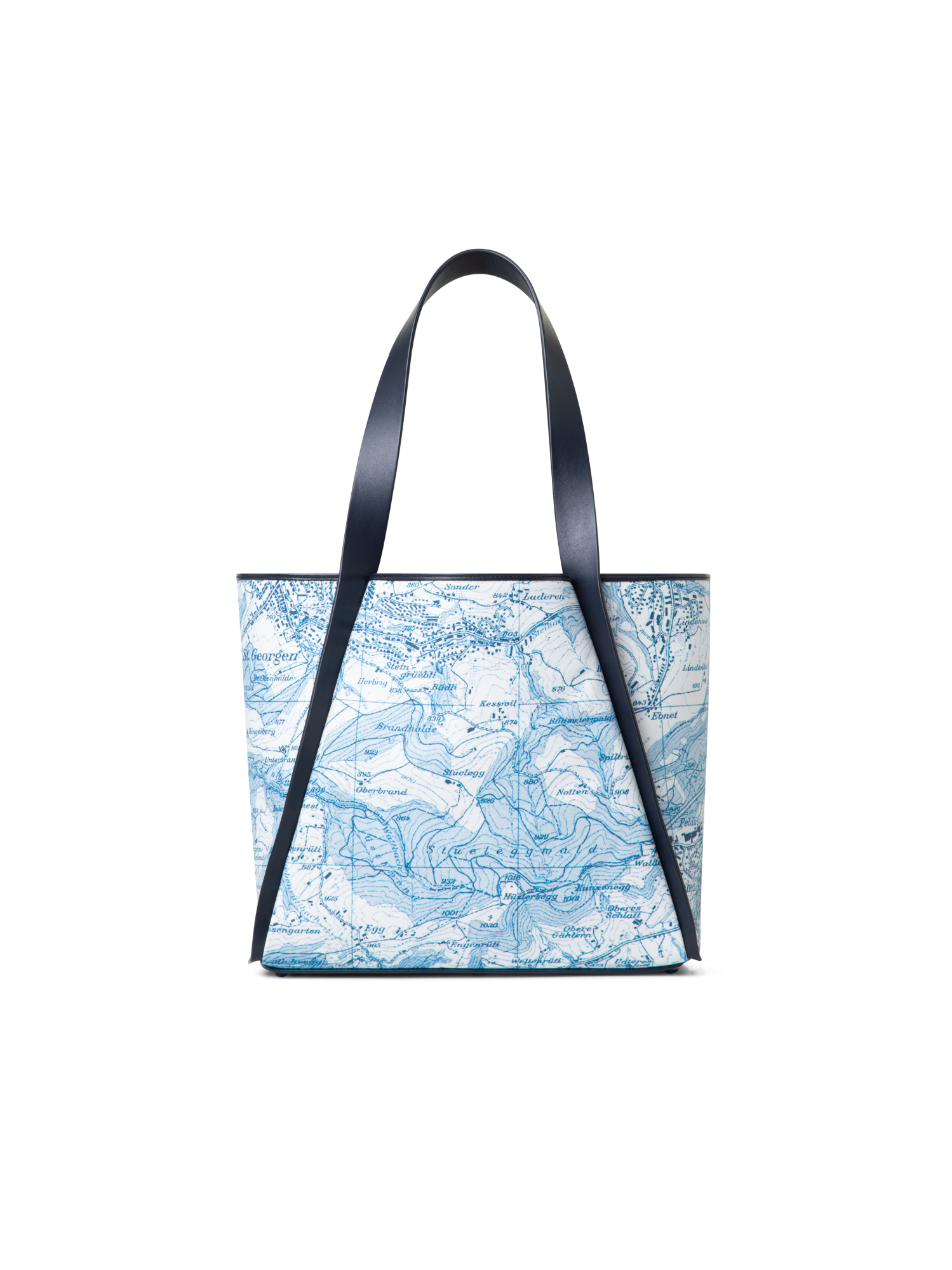 Designer Alex Medium Tote - Blau - Bunt
